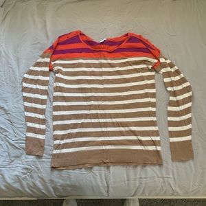 Old Navy Striped Sweater Top, L